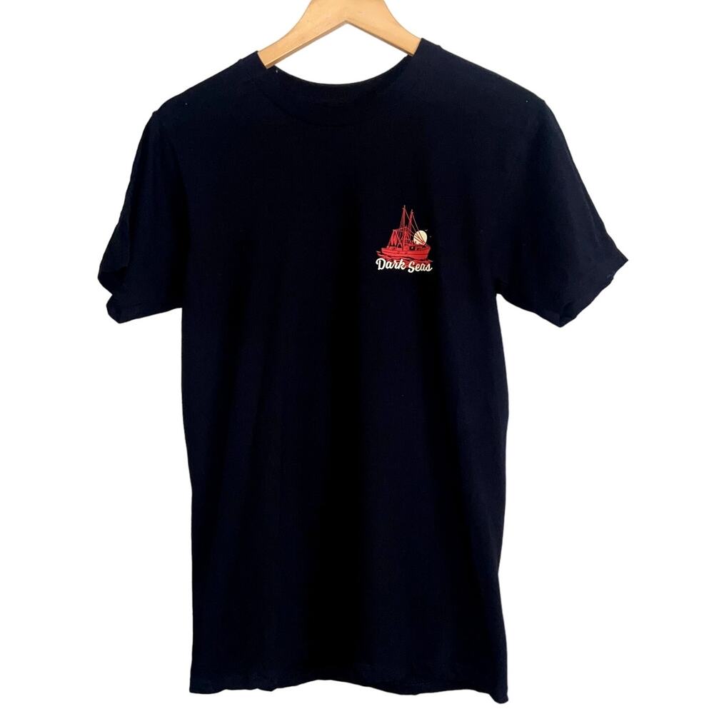 Dark Seas Division Womens Black TShirt Size Small NWT Sailor